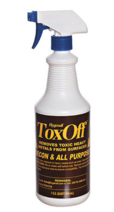 Picture of Hygenall® ToxOff™ Wipe on, Wipe off, Surface/Equipment Cleaner and Decontamination